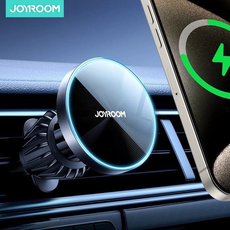 Wireless Car Charger Mount Fast Charging - Joyroom magnético suporte do telefone do