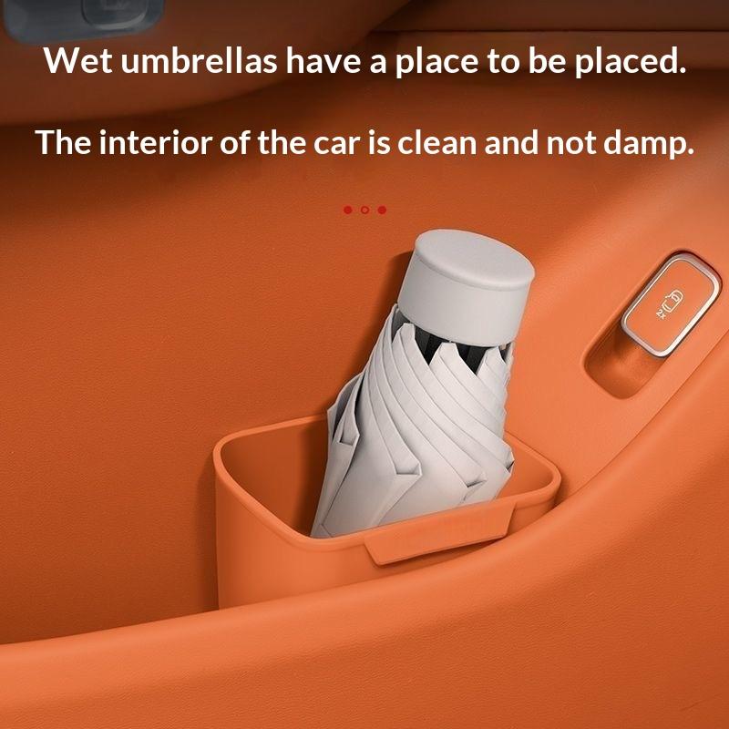 Waterproof Car Trash Can With Lid - Novo Porta-Copos de Silicone para Porta