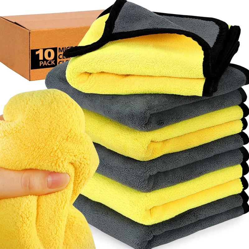 Microfiber Car Drying Towel Super Absorbent - Atacado toalhas de limpeza de carro