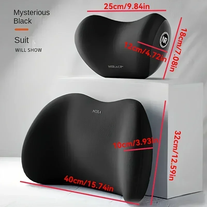 Almofada Universal para Apoio  - Memory Foam Car Neck Pillow Lumbar Support avaliação e preço
