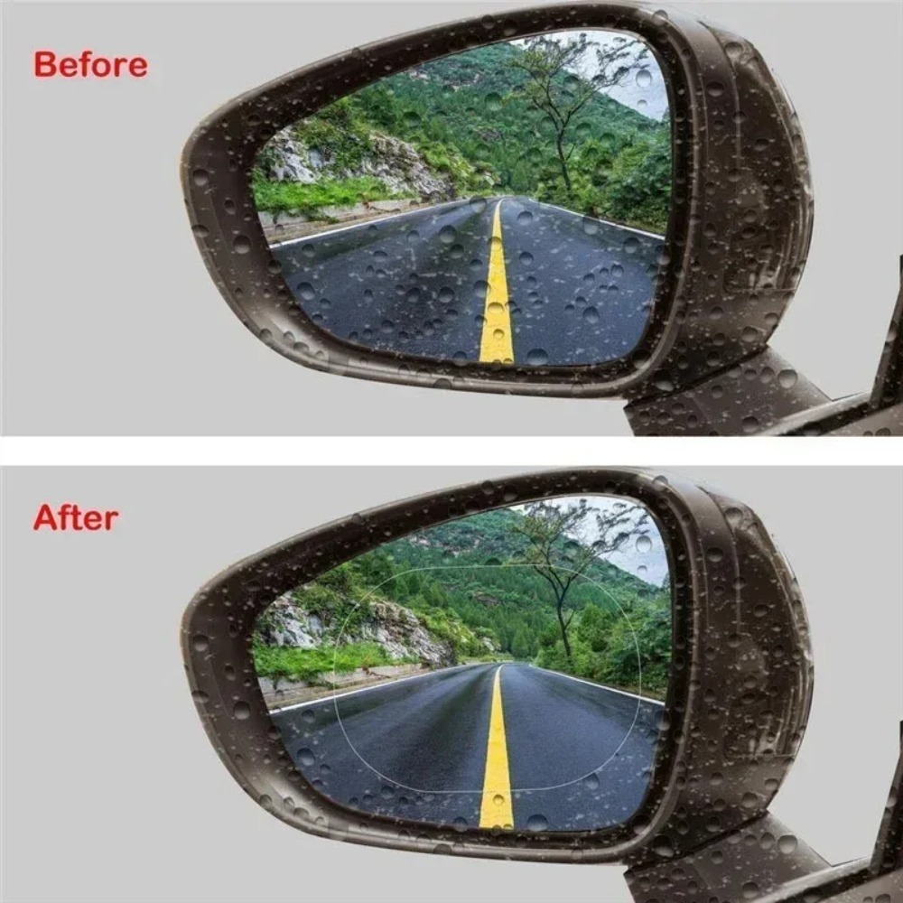 Película protetora para espelh - Anti Glare Car Rearview Mirror Film avaliação e preço