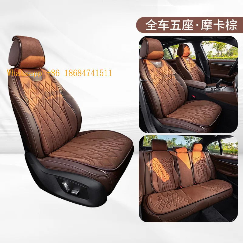 Conjunto Completo de 5 Capas d - Leather Car Seat Covers Full Set Universal avaliação e preço