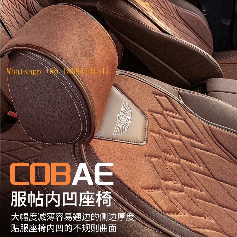 Conjunto Completo de 5 Capas d - Leather Car Seat Covers Full Set Universal avaliação e preço