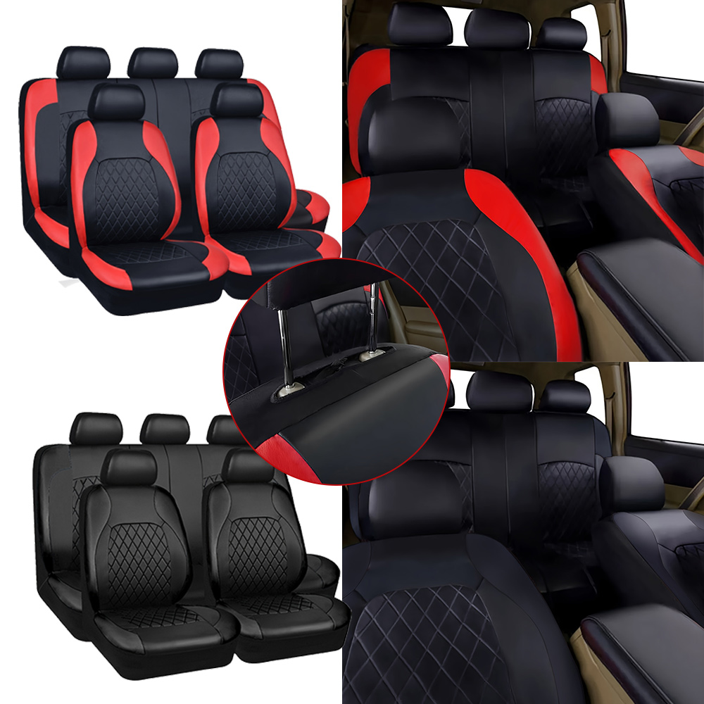 Capas para Bancos de Carro Pad - Leather Car Seat Covers Full Set Universal avaliação e preço
