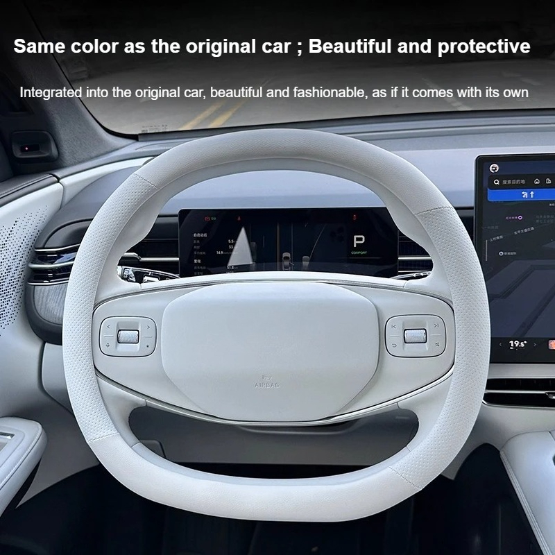 Para xpeng g6 2025 capa de vol - Car Steering Wheel Cover Anti Slip Breathable avaliação e preço
