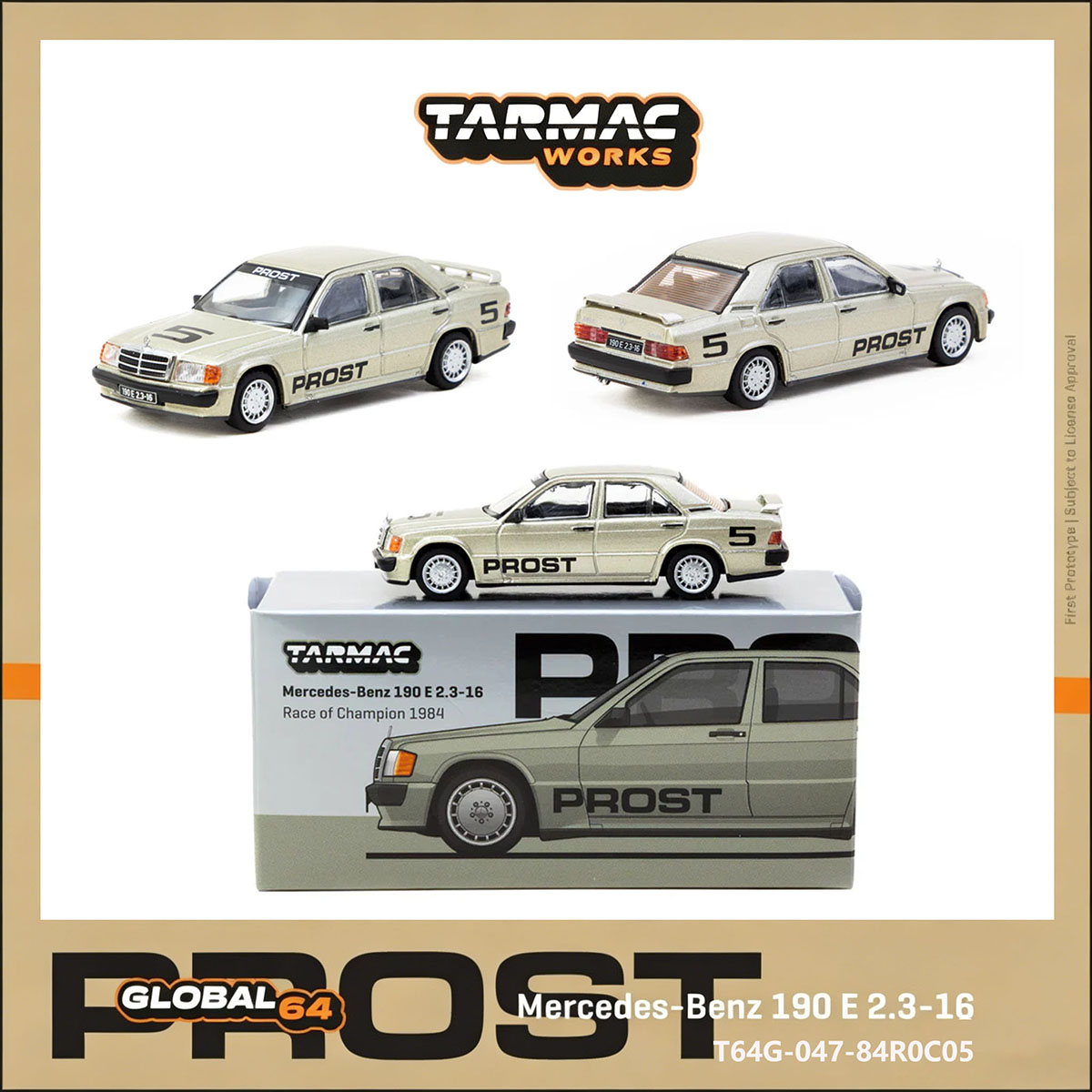 TW 1:64 Mercedes 190E # 5 Alai - Car Care avaliação e preço