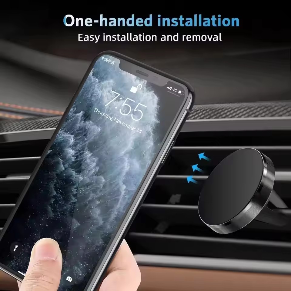 Ímã de ventilação de ar smartp - Magnetic Phone Holder For Car Vent avaliação e preço