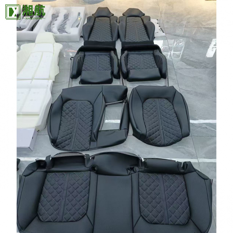 Adequado para Audi Design de L - Leather Car Seat Covers Full Set Universal avaliação e preço