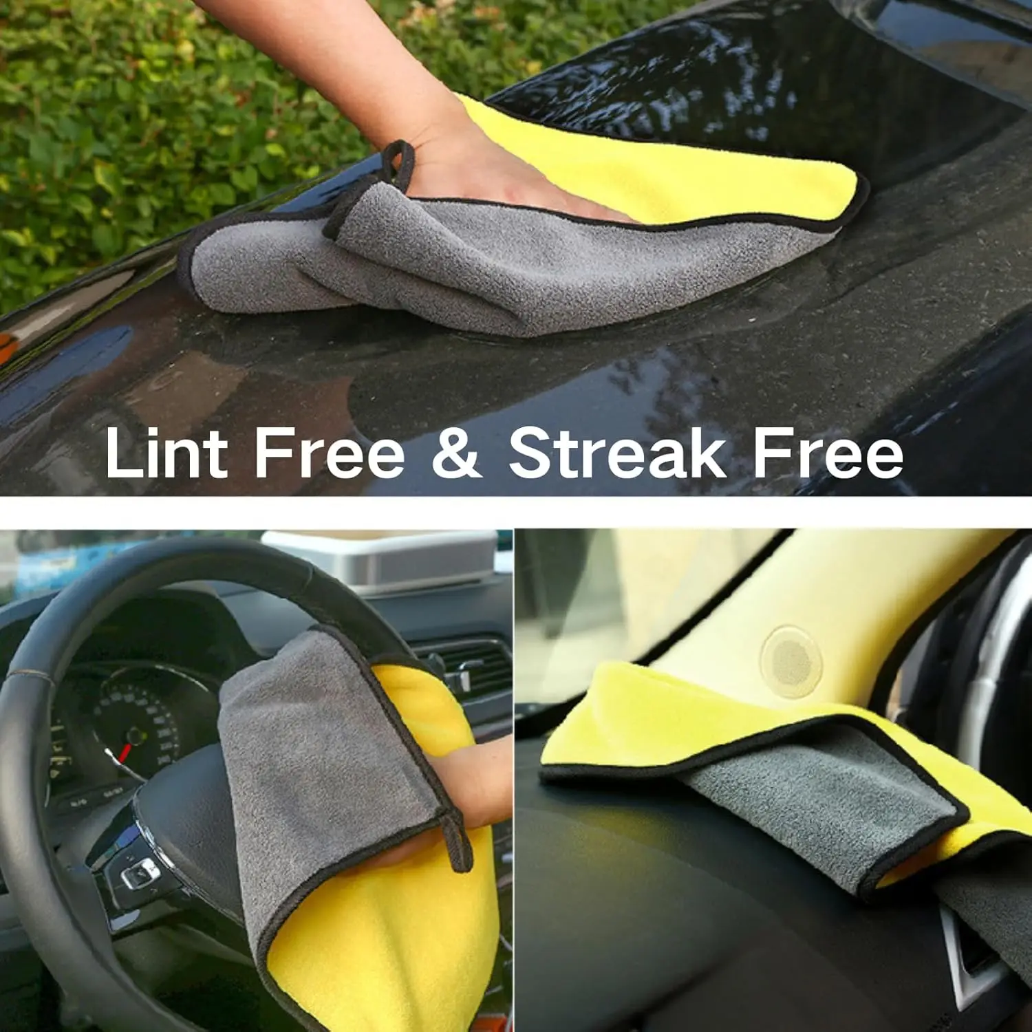 Atacado toalhas de limpeza de  - Microfiber Car Drying Towel Super Absorbent avaliação e preço