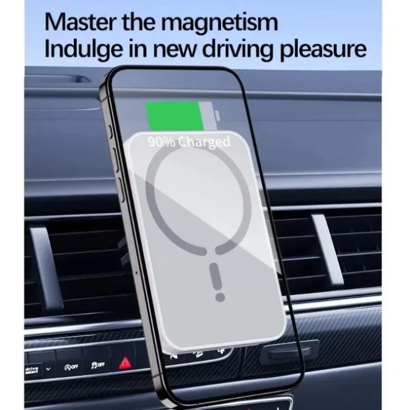 Carregador Magnético Sem Fio 3 - Wireless Car Charger Mount Fast Charging avaliação e preço