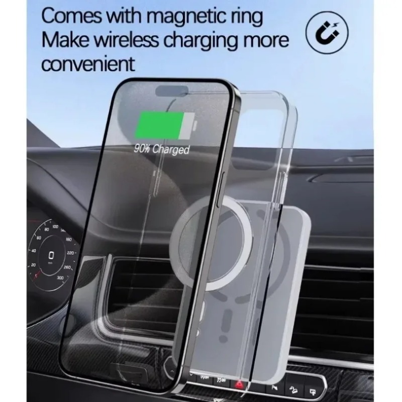 Carregador Magnético Sem Fio 3 - Wireless Car Charger Mount Fast Charging avaliação e preço