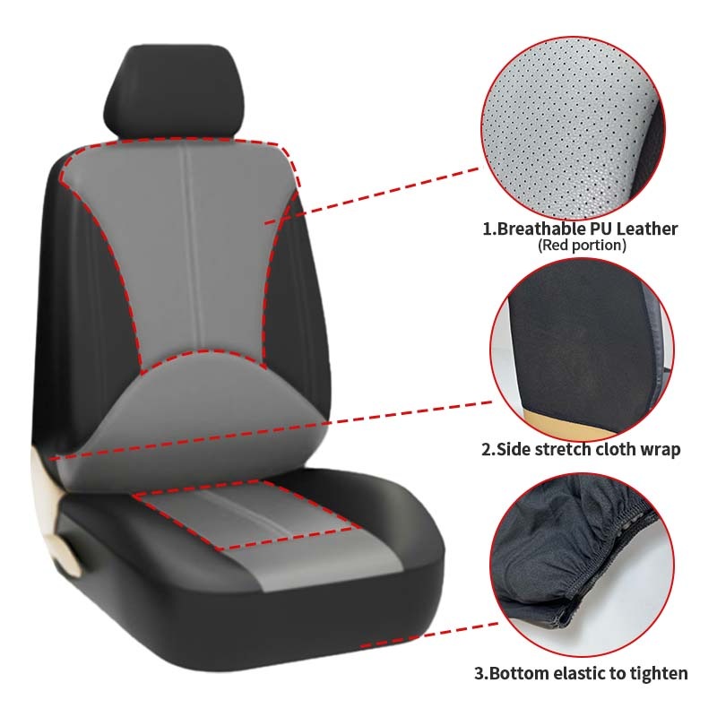 Jogo Completo Capas Banco Carr - Leather Car Seat Covers Full Set Universal avaliação e preço