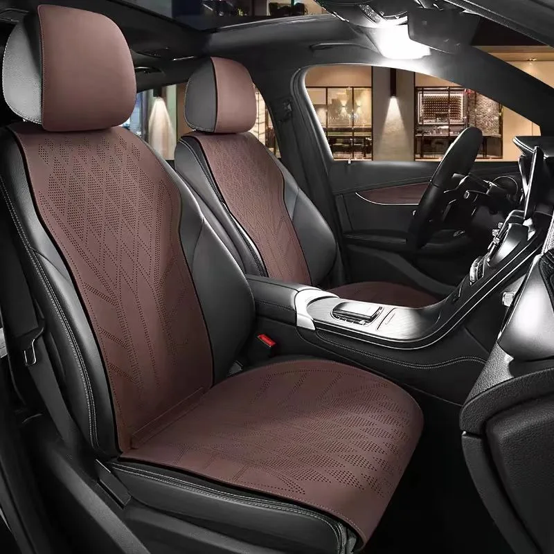 Capa de assento de carro de co - Leather Car Seat Covers Full Set Universal avaliação e preço