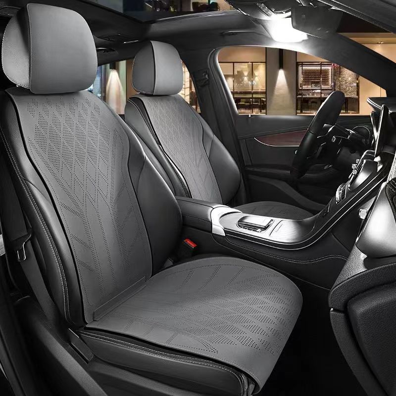 Capa de assento de carro de co - Leather Car Seat Covers Full Set Universal avaliação e preço