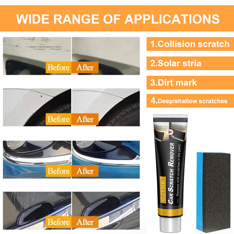 Removedor de Arranhões Automot - Car Scratch Repair Polishing Wax Paste avaliação e preço