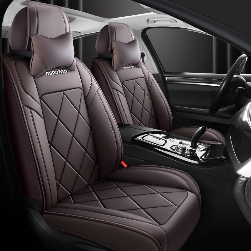 Capas universais confortáveis  - Leather Car Seat Covers Full Set Universal avaliação e preço