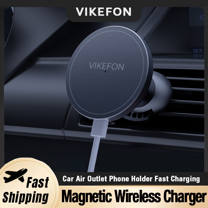 Saída de ar do carro carregado - Magnetic Phone Holder For Car Vent avaliação e preço