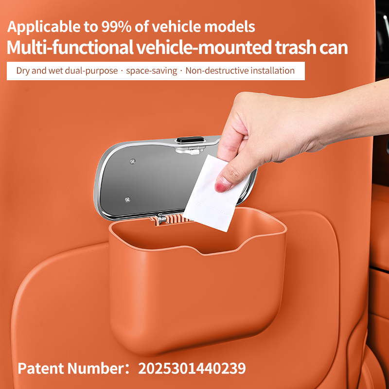 Lixeira para carro com tampa c - Waterproof Car Trash Can With Lid avaliação e preço