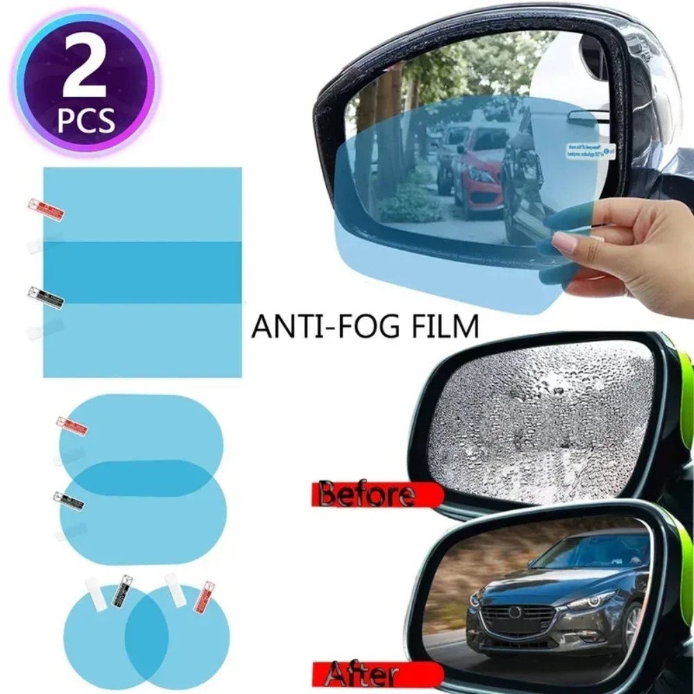 Película protetora para espelh - Anti Glare Car Rearview Mirror Film avaliação e preço