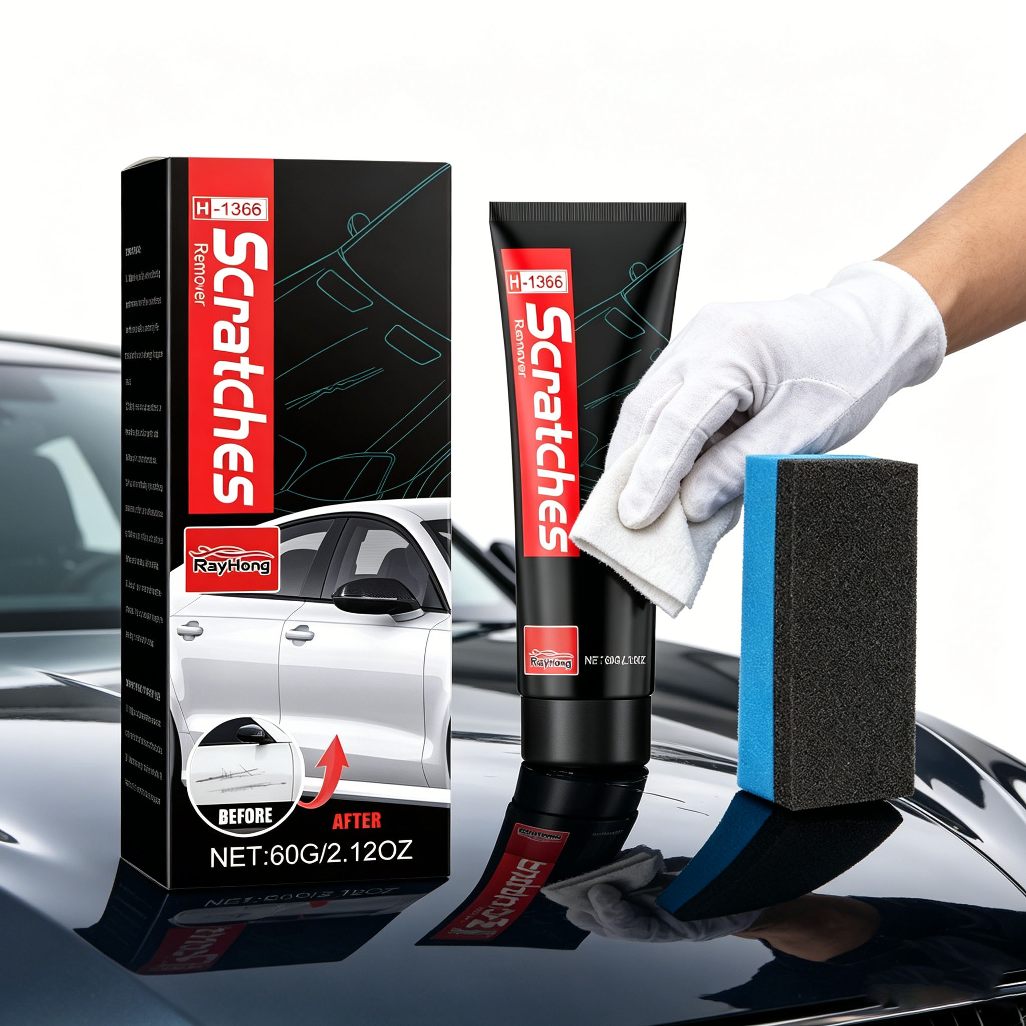 Pasta para Remoção de Arranhõe - Car Scratch Repair Polishing Wax Paste avaliação e preço